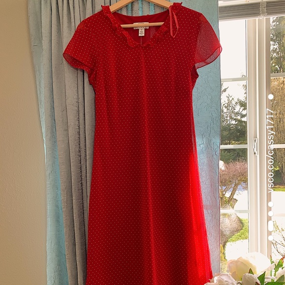Talbots Dresses & Skirts - Red Vintage Talbots dress